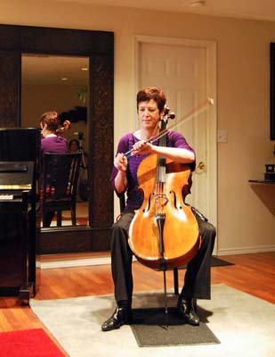 Deborah Ann Johnston at Cascade Cello Studio